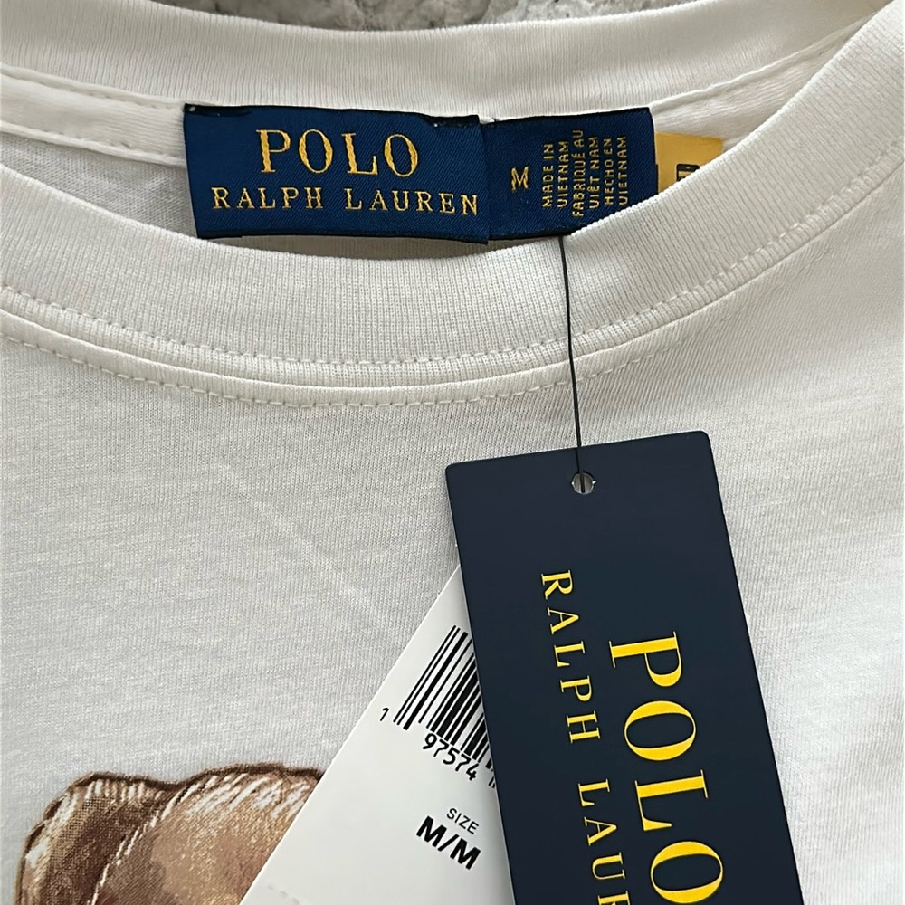 NWT Polo Ralph Lauren Bear T-shirt - Picture 7 of 10